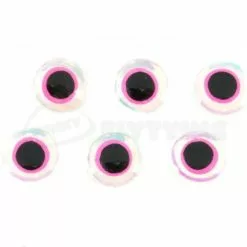 Funky 3D Lightweight Dumbbells - Funky Fly Tying -Eyes & Dumbbells Sales Store 3D Lightweight Dumbbells SHIMMER 3D PINK 1