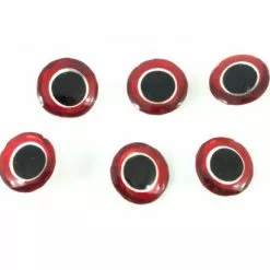 Funky 3D Lightweight Dumbbells - Funky Fly Tying -Eyes & Dumbbells Sales Store 3D Lightweight Dumbbells ULTRA 3D RED 1