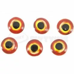 Funky 3D Lightweight Dumbbells - Funky Fly Tying -Eyes & Dumbbells Sales Store 3D Lightweight Dumbbells ULTRA REALISTIC SUNBURST 1