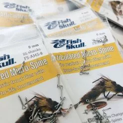 Fish Skull Fish-Skull Chocklett's Articulated Micro Spine - Funky Fly Tying 15 Fish Skull Fish-Skull Chocklett's Articulated Micro Spine - Funky Fly Tying -Eyes & Dumbbells Sales Store 73393219 2406135016318872 5658415017898568772 n 1