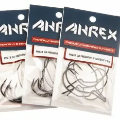 Ahrex PR378 - GB Predator Swimbait Hook - Funky Fly Tying -Eyes & Dumbbells Sales Store Ahrex PR378 GB Swimbait Group Picture All Sizes