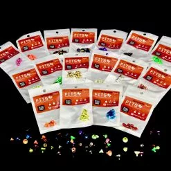 Frodin FITS Brass Turbo Tubes - Funky Fly Tying -Eyes & Dumbbells Sales Store BTT 1