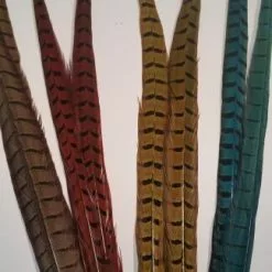 Chevron Cock Pheasant Tail Feather - Funky Fly Tying