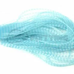 Hareline Chicone's Micro Crusher Legs - Funky Fly Tying -Eyes & Dumbbells Sales Store Chicones Micro Crusher Legs Barred Blue