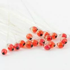 Funky Shrimp Eyes - Funky Fly Tying -Eyes & Dumbbells Sales Store DNA Funky Shrimp Eyes Cherry Red