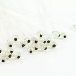 Funky Shrimp Eyes - Funky Fly Tying -Eyes & Dumbbells Sales Store DNA Funky Shrimp Eyes Crystal Pearl