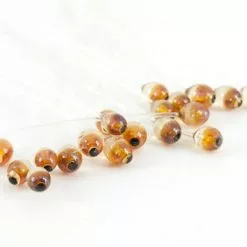 Funky Shrimp Eyes - Funky Fly Tying -Eyes & Dumbbells Sales Store DNA Funky Shrimp Eyes Dark Amber
