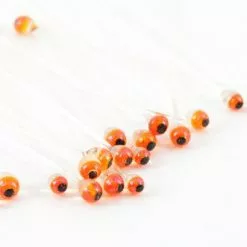 Funky Shrimp Eyes - Funky Fly Tying -Eyes & Dumbbells Sales Store DNA Funky Shrimp Eyes Orange