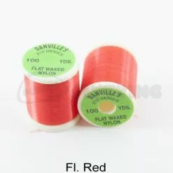 Danville's Danvilles Flat Waxed Nylon 210 Denier - Funky Fly Tying -Eyes & Dumbbells Sales Store Danvilles Flat Waxed Nylon 210 Denier Fl Red 1