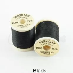 Danville's Flymaster 70 Denier Thread - Funky Fly Tying -Eyes & Dumbbells Sales Store Danvilles Flymaster 6 0 70 Denier Thread Black 1