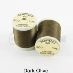 Danville's Flymaster 70 Denier Thread - Funky Fly Tying -Eyes & Dumbbells Sales Store Danvilles Flymaster 6 0 70 Denier Thread Dark Olive
