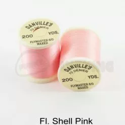 Danville's Flymaster 70 Denier Thread - Funky Fly Tying -Eyes & Dumbbells Sales Store Danvilles Flymaster 6 0 70 Denier Thread Fluo Shell Pink