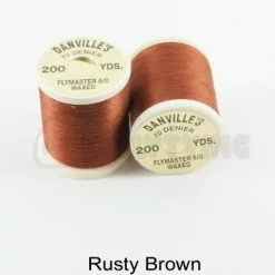 Danville's Flymaster 70 Denier Thread - Funky Fly Tying -Eyes & Dumbbells Sales Store Danvilles Flymaster 6 0 70 Denier Thread Rusty Brown