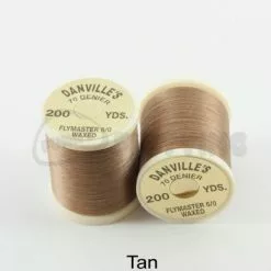 Danville's Flymaster 70 Denier Thread - Funky Fly Tying -Eyes & Dumbbells Sales Store Danvilles Flymaster 6 0 70 Denier Thread Tan 1