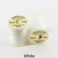 Danville's Flymaster 70 Denier Thread - Funky Fly Tying -Eyes & Dumbbells Sales Store Danvilles Flymaster 6 0 70 Denier Thread White