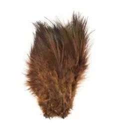 Fish Hunter Strung Ringneck Pheasant Rump Hackle - Funky Fly Tying 32 Fish Hunter Strung Ringneck Pheasant Rump Hackle - Funky Fly Tying -Eyes & Dumbbells Sales Store Fish Hunter Ringneck Pheasant Rump Hackle Brown