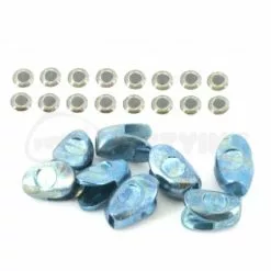 Fish Skull Flymen Fish-Skull Baitfish Heads - Funky Fly Tying -Eyes & Dumbbells Sales Store Flymen Fish Skulls Baitfish Blue 1