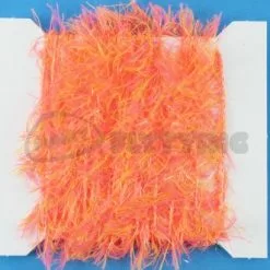 Funky 10mm Neon Lights Straggle Fritz - Funky Fly Tying -Eyes & Dumbbells Sales Store Funky 10mm Neon Lights Straggle Fritz Coral