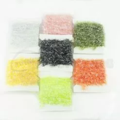 Funky 15mm 3D Fritz UV And Silver - Funky Fly Tying