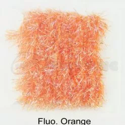 Funky 15mm 3D Fritz UV And Silver - Funky Fly Tying -Eyes & Dumbbells Sales Store Funky 15mm 3D Fritz Uv and Silver Fluo Orange