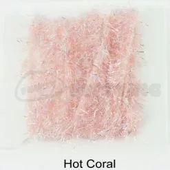 Funky 15mm 3D Fritz UV And Silver - Funky Fly Tying -Eyes & Dumbbells Sales Store Funky 15mm 3D Fritz Uv and Silver Hot Coral