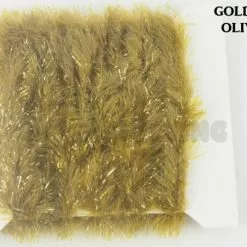 Funky 16mm Bonded Blob Fritz - Funky Fly Tying -Eyes & Dumbbells Sales Store Funky 16mm Bonded Blob Fritz Golden Olive