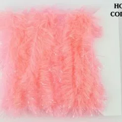 Funky 16mm Bonded Blob Fritz - Funky Fly Tying -Eyes & Dumbbells Sales Store Funky 16mm Bonded Blob Fritz Hot Coral