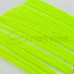 Funky Micro Chenille - Funky Fly Tying -Eyes & Dumbbells Sales Store Funky 2mm Chenille Fluo Green