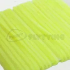 Funky Micro Chenille - Funky Fly Tying -Eyes & Dumbbells Sales Store Funky 2mm Chenille Fluo Yellow 1