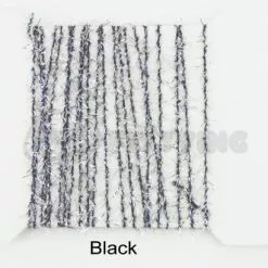 Funky 3D Micro Straggle UV & Silver Fritz - Funky Fly Tying -Eyes & Dumbbells Sales Store Funky 3D Micro Straggle Uv Silver Fritz Black