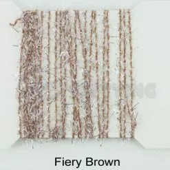 Funky 3D Micro Straggle UV & Silver Fritz - Funky Fly Tying -Eyes & Dumbbells Sales Store Funky 3D Micro Straggle Uv Silver Fritz Fiery Brown