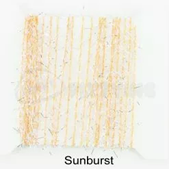 Funky 3D Micro Straggle UV & Silver Fritz - Funky Fly Tying -Eyes & Dumbbells Sales Store Funky 3D Micro Straggle Uv Silver Fritz Sunburst 1