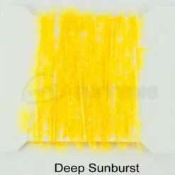 Funky 5mm Crystal Hackle Fritz - Funky Fly Tying -Eyes & Dumbbells Sales Store Funky 5mm Crystal Hackle Fritz Deep Sunburst 1