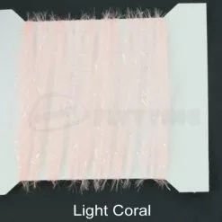Funky 5mm Crystal Hackle Fritz - Funky Fly Tying -Eyes & Dumbbells Sales Store Funky 5mm Crystal Hackle Fritz Light Coral 1