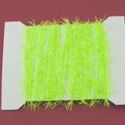 Funky 6mm Neon Hackle - Funky Fly Tying -Eyes & Dumbbells Sales Store Funky 6mm Neon Hackle Fluo Green 1