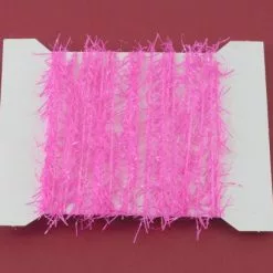 Funky 6mm Neon Hackle - Funky Fly Tying -Eyes & Dumbbells Sales Store Funky 6mm Neon Hackle Fluo Pink