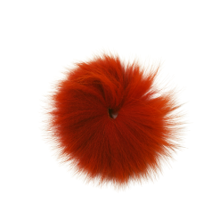 Funky Arctic Fox Tail Pieces - Funky Fly Tying -Eyes & Dumbbells Sales Store Funky Artic Fox Tail Burnt Orange 1