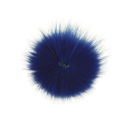 Funky Arctic Fox Tail Pieces - Funky Fly Tying -Eyes & Dumbbells Sales Store Funky Artic Fox Tail Royal Blue 1