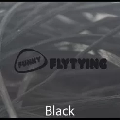 Funky Flexi - Funky Fly Tying -Eyes & Dumbbells Sales Store Funky Flexi Black