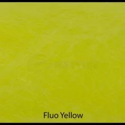 Funky Hair - Funky Fly Tying -Eyes & Dumbbells Sales Store Funky Hair Fluo Yellow