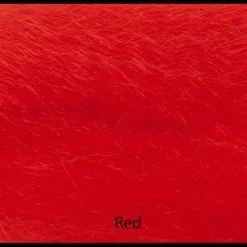 Funky Hair - Funky Fly Tying -Eyes & Dumbbells Sales Store Funky Hair Red