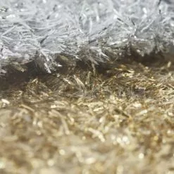 Funky Metallic Gold And Silver Fritz - Funky Fly Tying