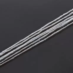 Funky Braid - Funky Fly Tying -Eyes & Dumbbells Sales Store Funky Braid White 421 v1F square 3