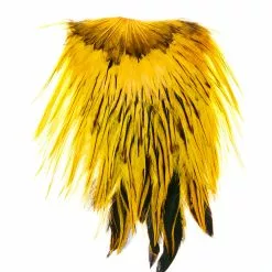 Funky Dyed Badger Saddle - Funky Fly Tying