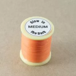 Funky Glow In The Dark Tinsel 5 Colours - Funky Fly Tying -Eyes & Dumbbells Sales Store Glow In The Dark Tinsel 5 Colours Hot Orange