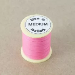 Funky Glow In The Dark Tinsel 5 Colours - Funky Fly Tying -Eyes & Dumbbells Sales Store Glow In The Dark Tinsel 5 Colours Hot Pink 1