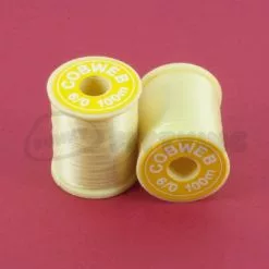 Gordon Griffiths 6/0 Cobweb - Funky Fly Tying -Eyes & Dumbbells Sales Store Gordon Griffiths 6 0 Cobweb Primrose 1