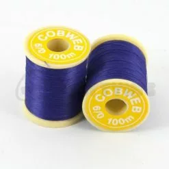 Gordon Griffiths 6/0 Cobweb - Funky Fly Tying -Eyes & Dumbbells Sales Store Gordon Griffiths 6 0 Cobweb Purple 1