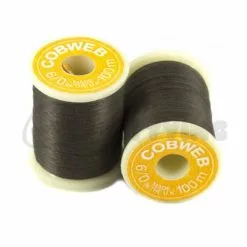 Gordon Griffiths 6/0 Cobweb - Funky Fly Tying -Eyes & Dumbbells Sales Store Gordon Griffiths 6 0 Cobweb Sooty Olive
