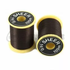 Gordon Griffiths Sheer 14/0 Ultrafine - Funky Fly Tying 37 Gordon Griffiths Sheer 14/0 Ultrafine - Funky Fly Tying -Eyes & Dumbbells Sales Store Gordon Griffiths Sheer 14 0 Ultrafine Chestnut 1